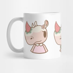 Cutie Pink Rhino Mug